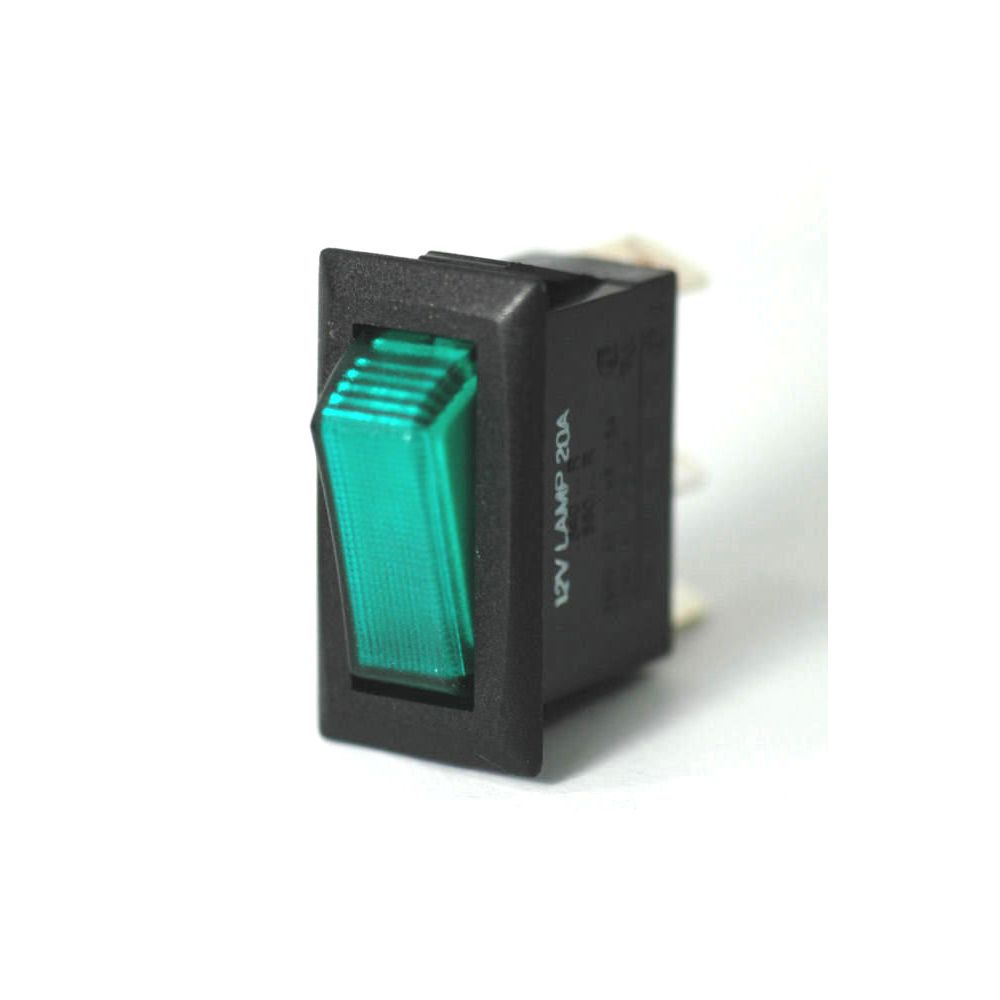 Green Rocker Switch - 14-306