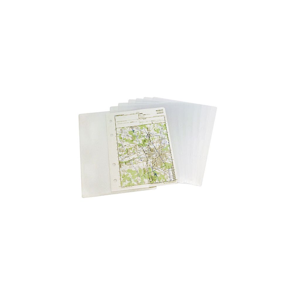Design 4 Pilots - Transparent pockets A5 for the kneeboard Profi