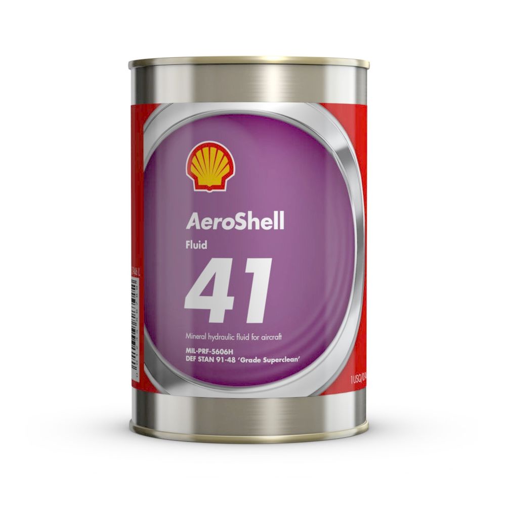 Aeroshell - Fluid 41 - Mineral hydraulic oil - 1 USQ
