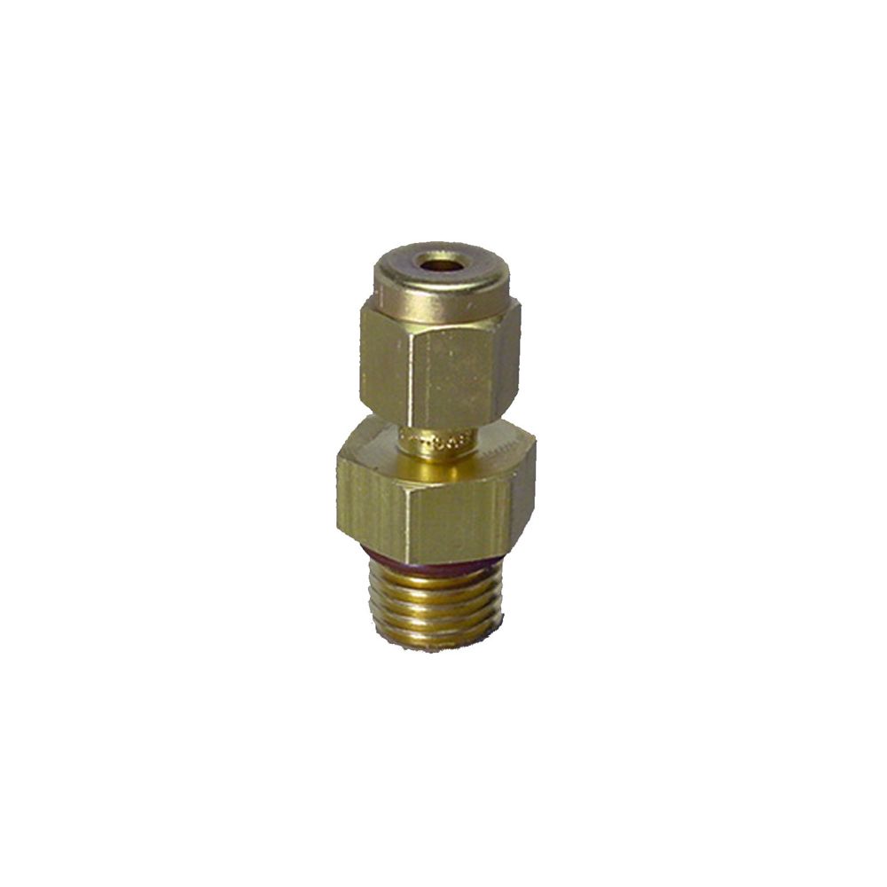 SAE-4-M to 1/8 COMP BRASS FITTING - 00HDW-0108-00