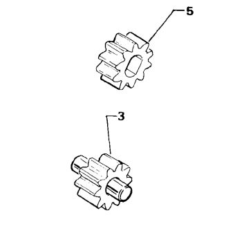 Lycoming - 05K19423-S - Oil Pump Impeller Kit (4 and 6 Cyl)
