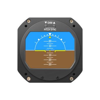 RC Allen 3-inch RCA 2600-3 DIGITAL Attitude indicator NEW model