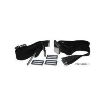 Seat Belt / Shoulder Harness Set - Black - Cessna 172