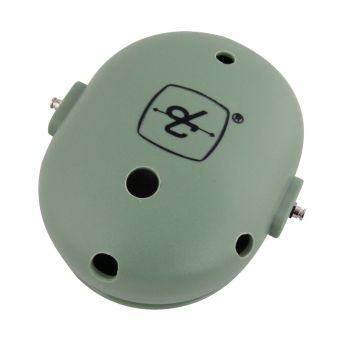 David Clark - 15253P-03 - Green Plastic Dome LH - Drilled
