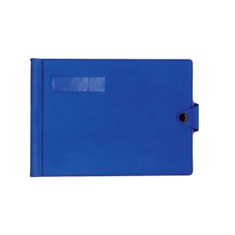 Flight Book Protective Cover - Blue - Size 23 x 17cm