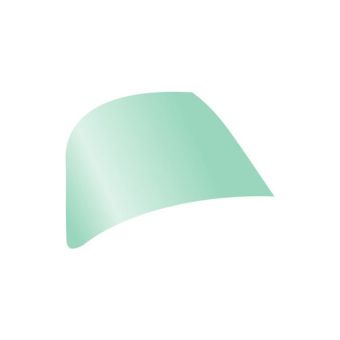 GLA - W-2038-II-250-RH - Windshield RH - .250" (1/4") - PIPER - CLEAR