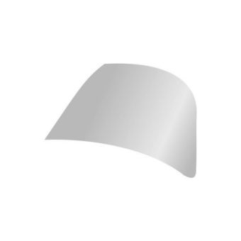 GLA - W/G-2038-II-250-LH - Windshield LH - .250" (1-4") - OAT Hole 9" FT - PIPER - GRAY