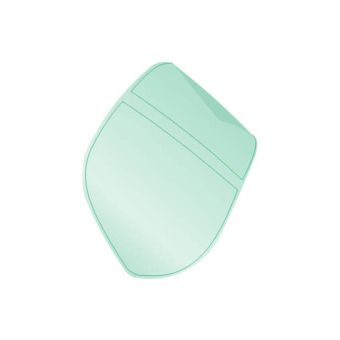 GLA - W/T-2046 - Rear Back Window - .125" - CESSNA - GREEN TINT