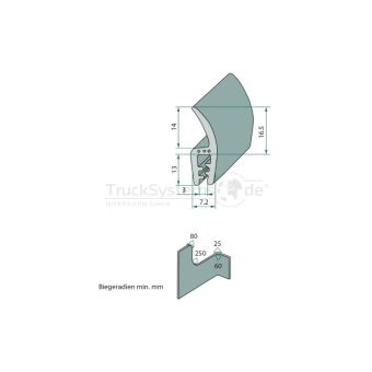 IKAMAXX - 400.071.818.11 - Edge protect. profile - 50m Roll