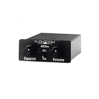 Flightcom 403mc - 4 place panel mount Intercom