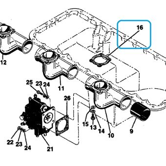 536413 - Gasket - Intake Manifold