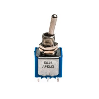 5646A Apem Toggle Switch DPDT ON-ON