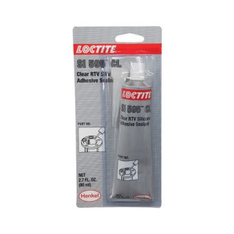 Loctite SI 595 Clear RTV Silicone Sealant - 80ml Tube