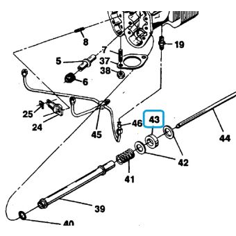 641607 - Seal - Push Rod Housing