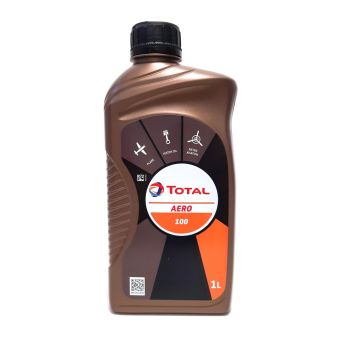 TOTAL - Aero 100 - SAE50 - Engine Oil - 1L