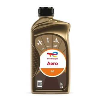 TOTAL - Aero 80 - SAE40 - Engine Oil - 1L