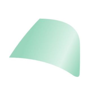 GLA - W/T-2039-II-RH - Windshield right hand - .125' - Green
