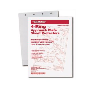 ASA - ASA-AP-SP4-POLY - Poly Sheet Protector Folders: 4-Ring