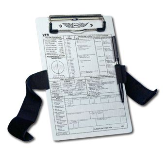 ASA VFR Kneeboard with Elastic Leg Strap - ASA-KB-1
