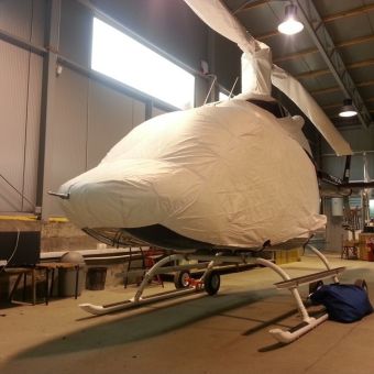 LOWLAND - Canopy Cover - BELL 206 - White