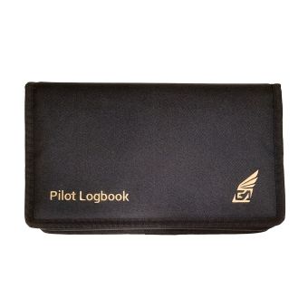 GA - Pilot Logbook Cover - Black - Big Format