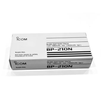 ICOM - BP-210N  - Battery Pack Ni-MH - 7.2V - 1650mAh