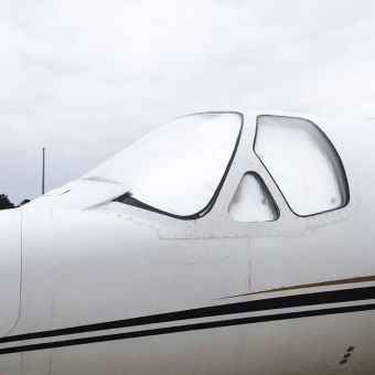 LOWLAND - Sun Shield for Cessna Citation BRAVO - Set of 5