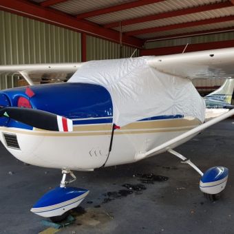 LOWLAND - Canopy Cover - Cessna 182 - White