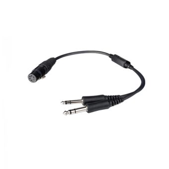 RayTalk - CB-10 - Airbus XLR-5 to Twin Plug adapter