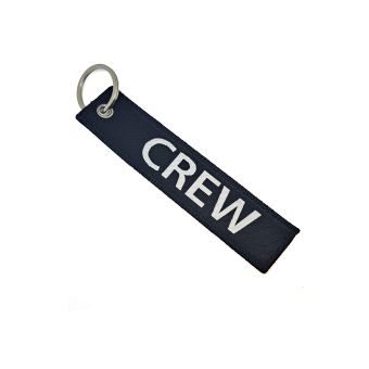 Key Ring - CREW - Black