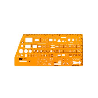 CYA - 8353 - Military Map Marking Template Stencil