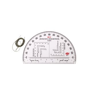 CYA - MP-1 - Semi Circle Military Protractor 6 inch