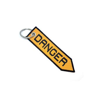 Key Ring - DANGER ARROW