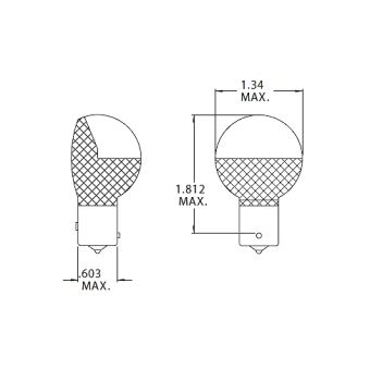 CML - CM1512 - Navigation light Lamp, 14V,21W