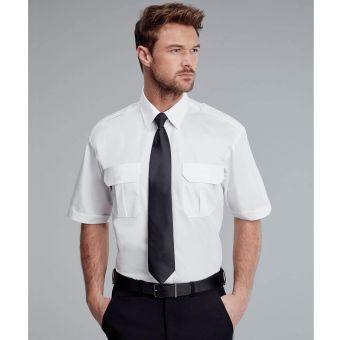 WILLIAMS - Men's Pilot Shirt Premium - Short Sleeve