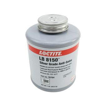 Loctite LB 8150 - Silver Grade Anti-Seize - 1LB Brush-Top