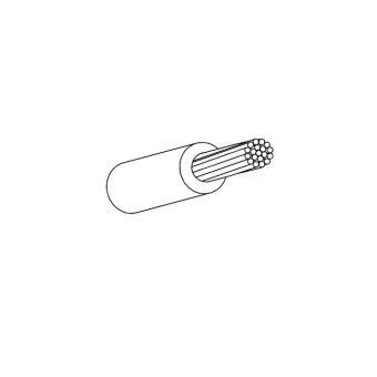 M22759/16-22-9 - 1 Core Wire - White - 22 AWG