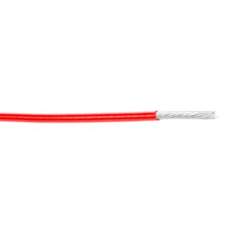 M22759/18-18-2 - 1 Core Wire - Red - 18 AWG - 100Ft.