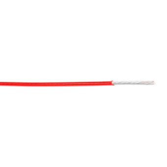 M22759/18-24-2 - 1 Core Wire - Red - 24 AWG - 100Ft.
