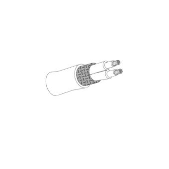 M27500-20SD2T23 - 2 Core Wire - 2x20 AWG Shielded - 100Ft.