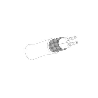 M27500-22SB2T23 - 2 Core Wire - 2x22 AWG Shielded - 5000Ft.