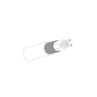 M27500-22TG3T14 - 3 Core Wire - 3x22 AWG Shielded