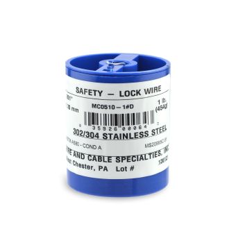 MC0510-1#D - SS Safety Wire - 1Lb. (454g) - 0.051' - 1.30mm