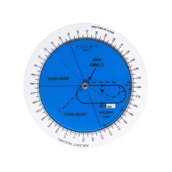 Pooleys - HPC-1 - Holding Pattern Computer (blue)