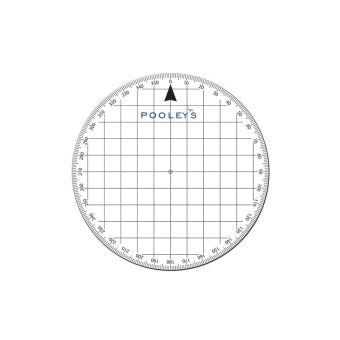 Pooleys - PP-3 - Round Protractor