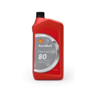 Aeroshell - 80 - SAE 40 - Straight Mineral Oil 12 x 1L