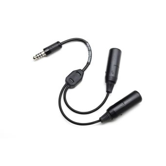 Pilot USA - PA-76 - Twin Plugs (PJ-055 & PJ-068) to Helicopt