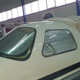 LOWLAND - Sun Shield for Piper PA46 Meridian M500 - Set of 4