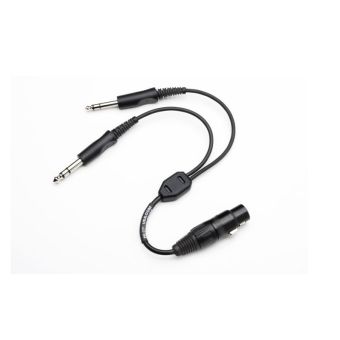 Pilot USA - PA-97.5 - Airbus XLR-5 to Twin Plugs (PJ-055 & P