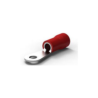TE - 52263 - Terminal R PG 8 10 - Ring Tongue - Straight - PLASTI-GRIP